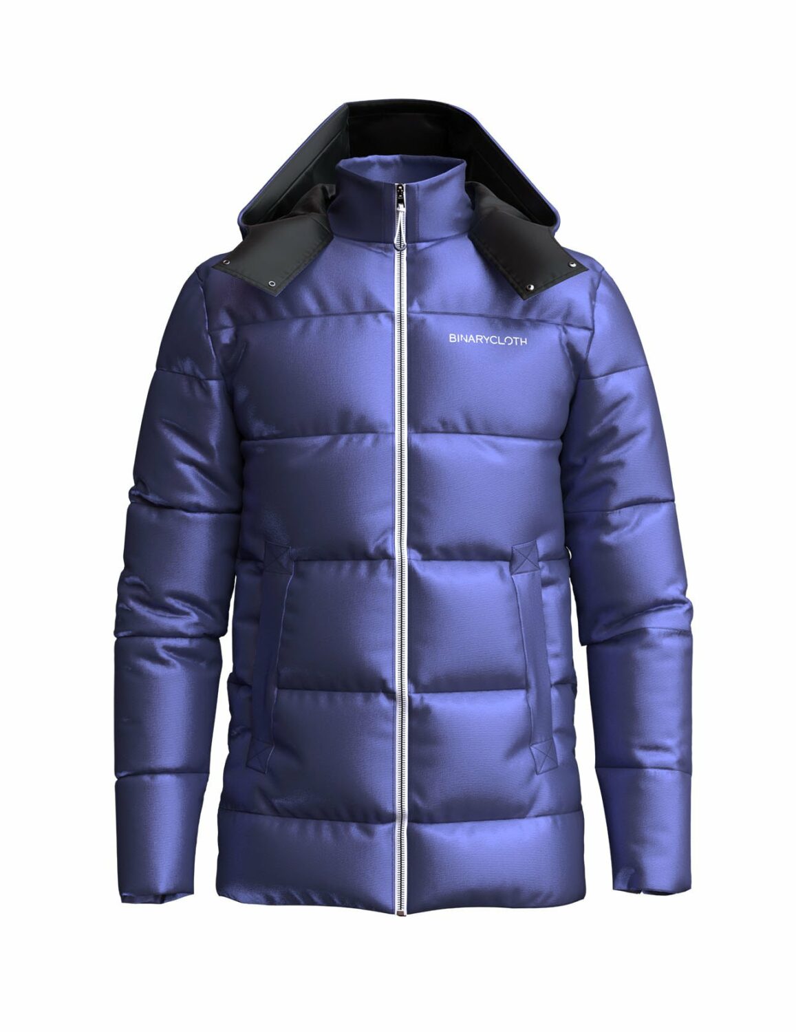 Windproof puff jacket