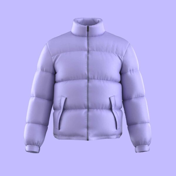 3D Apparel Lightweight Puffer Jacket