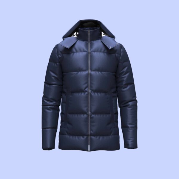 3D Apparel Puffer Jacket