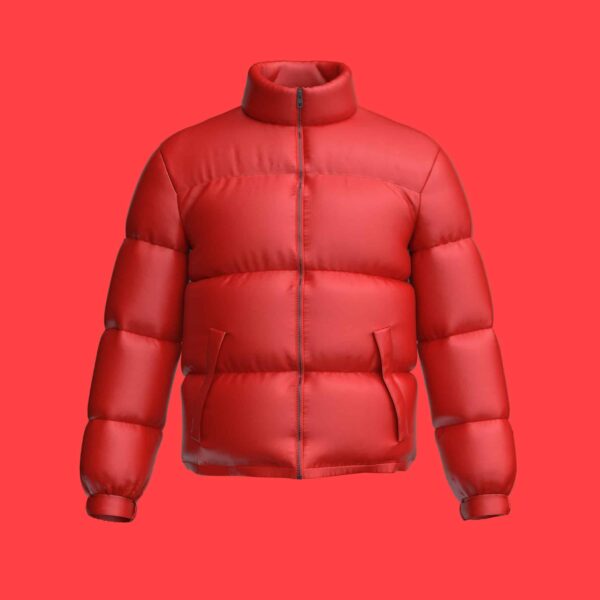 3D Design Lightweight Puffer Jacket