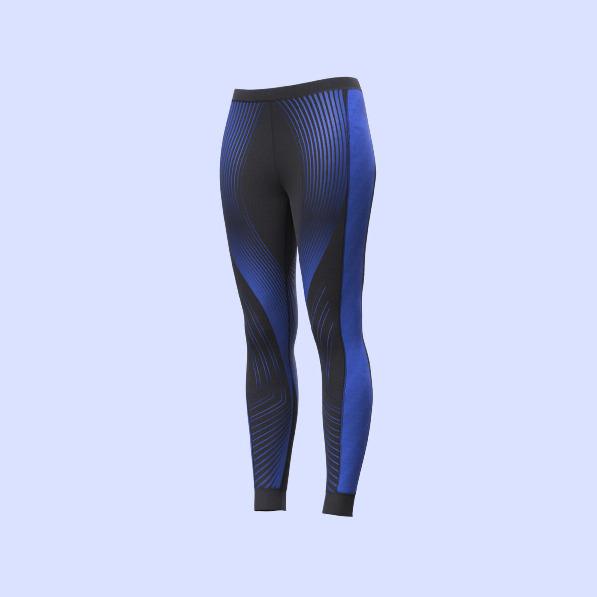Geometric Sports Leggings - Image 3