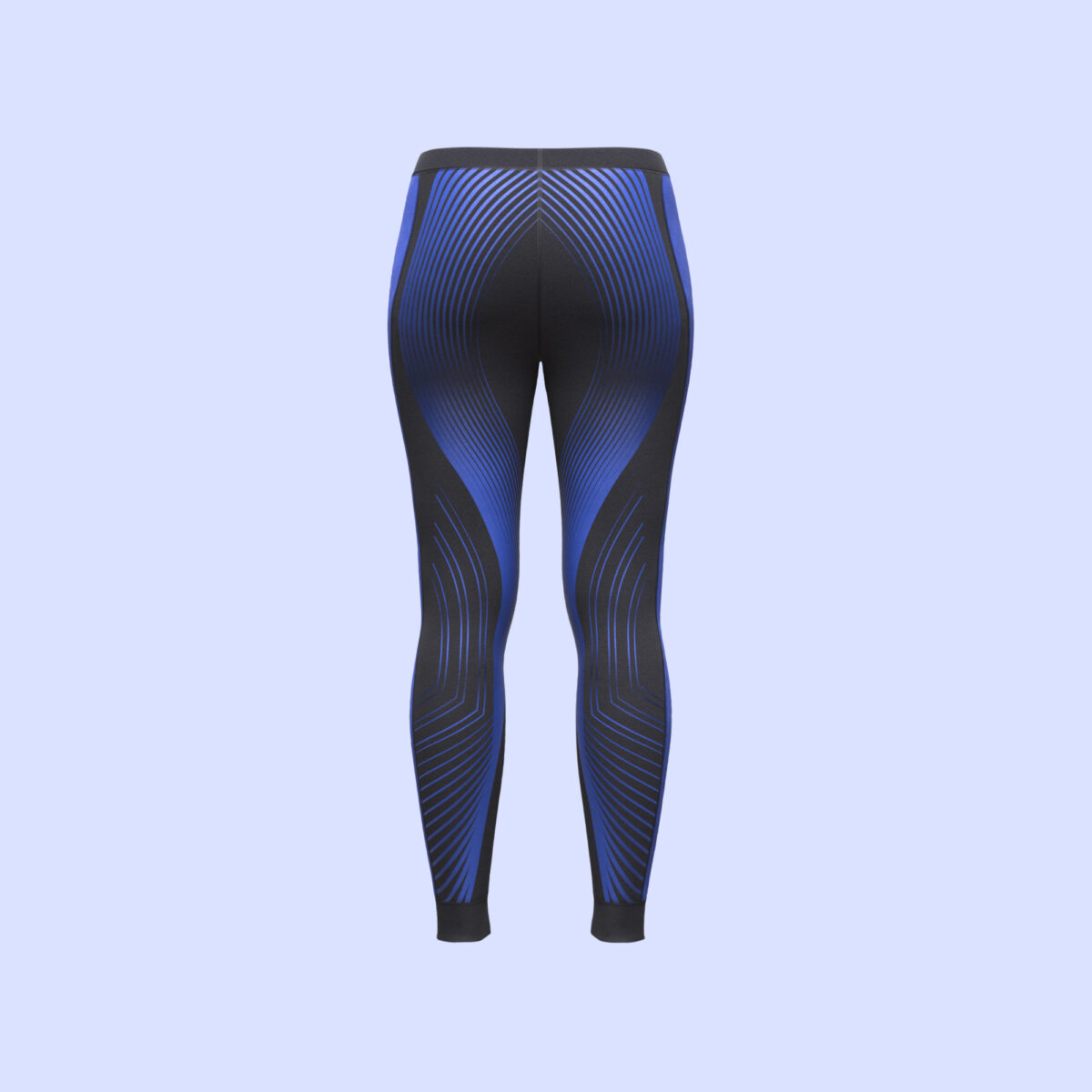 Geometric Sports Leggings - Image 2
