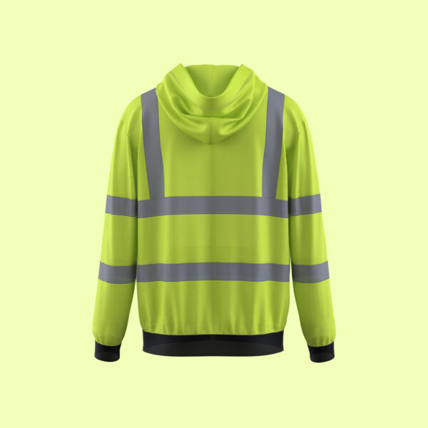 High Visibility Workwear Jacket - Image 2