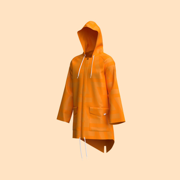 Digital Unisex Raincoat - Image 3