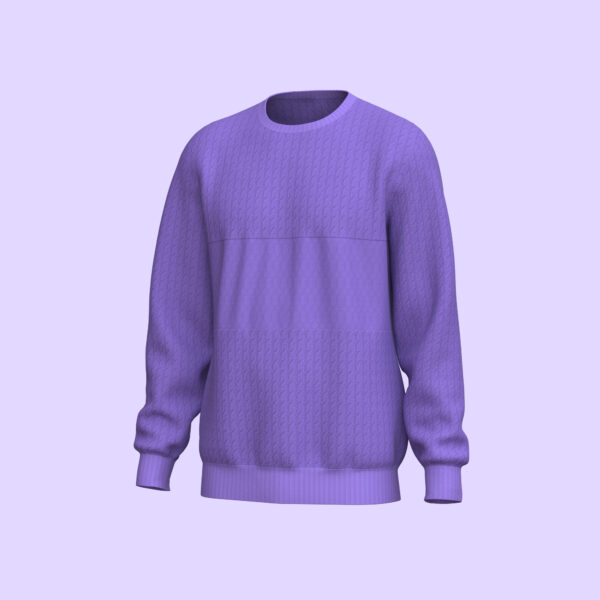 Digital Cut and Sew Sweater - Image 3