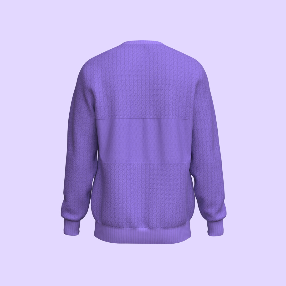 Digital Cut and Sew Sweater - Image 2