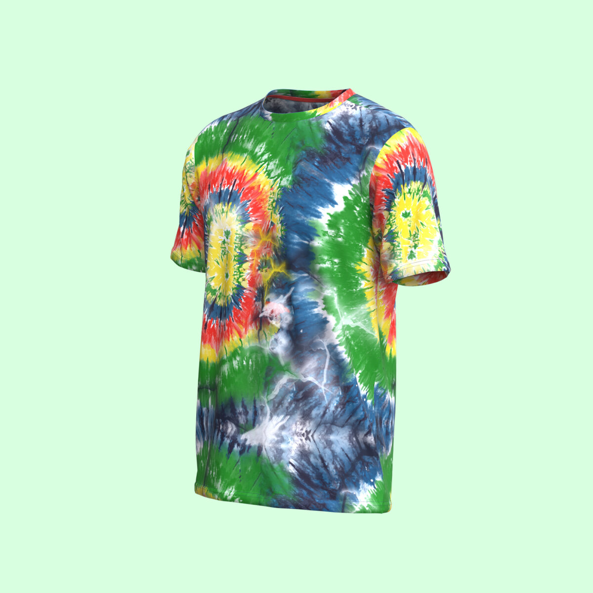 Tie Dye Men's Digital Tee - Image 3