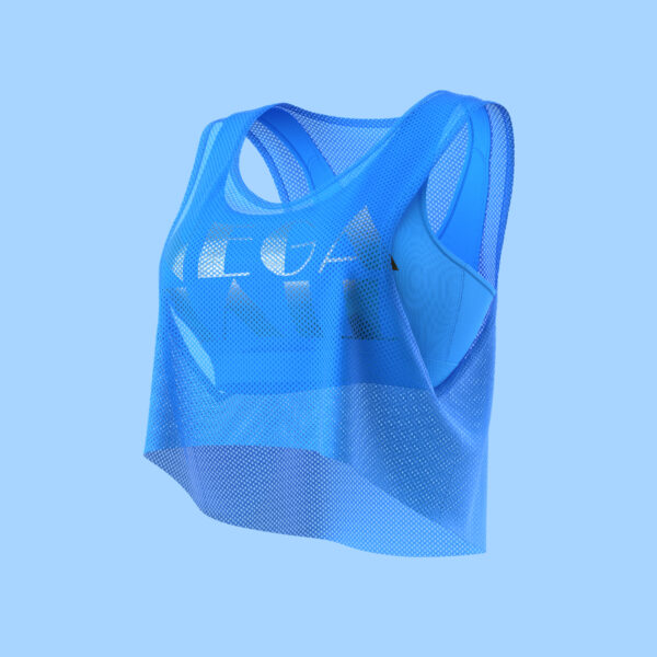 Women's Digital Two Layer Tanktop - Image 3