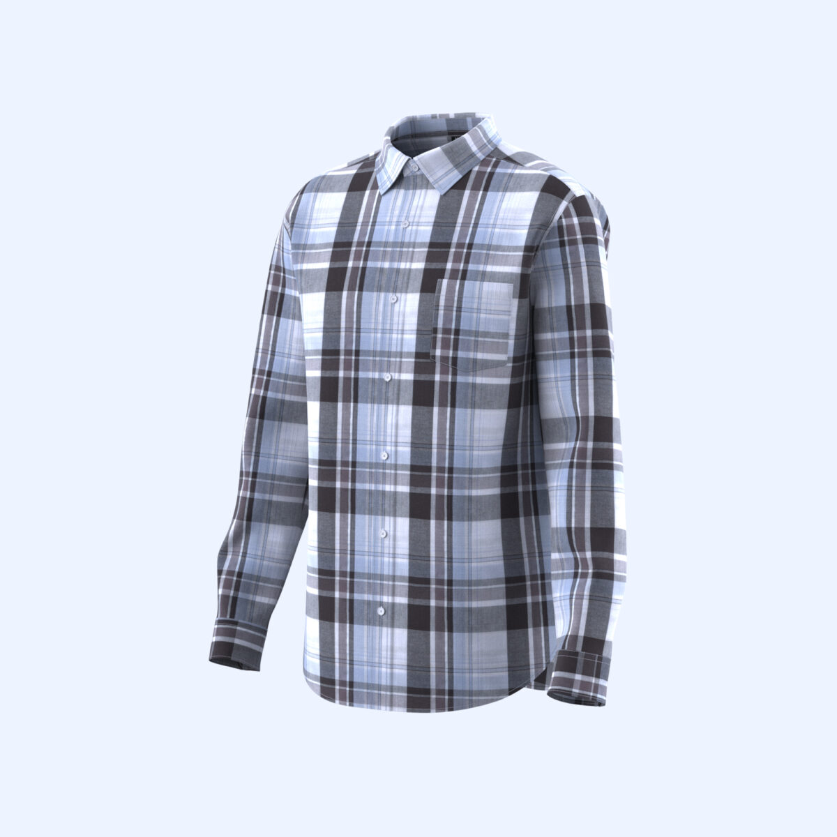 Men's Check Shirt - Image 6