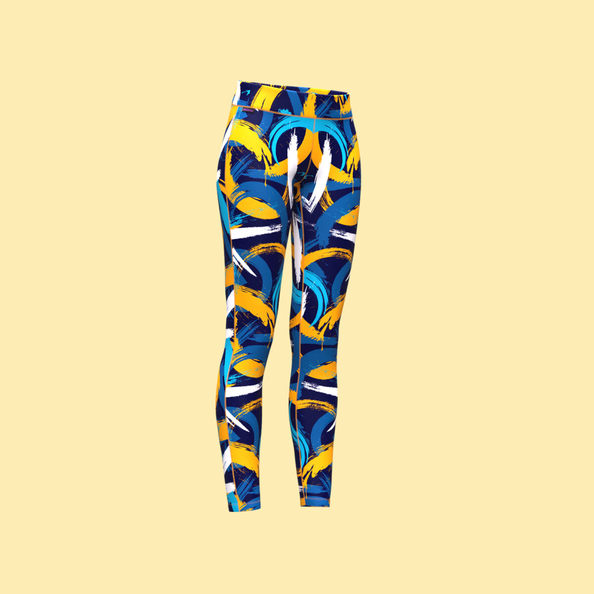 Women's Abstract Leggings - Image 3