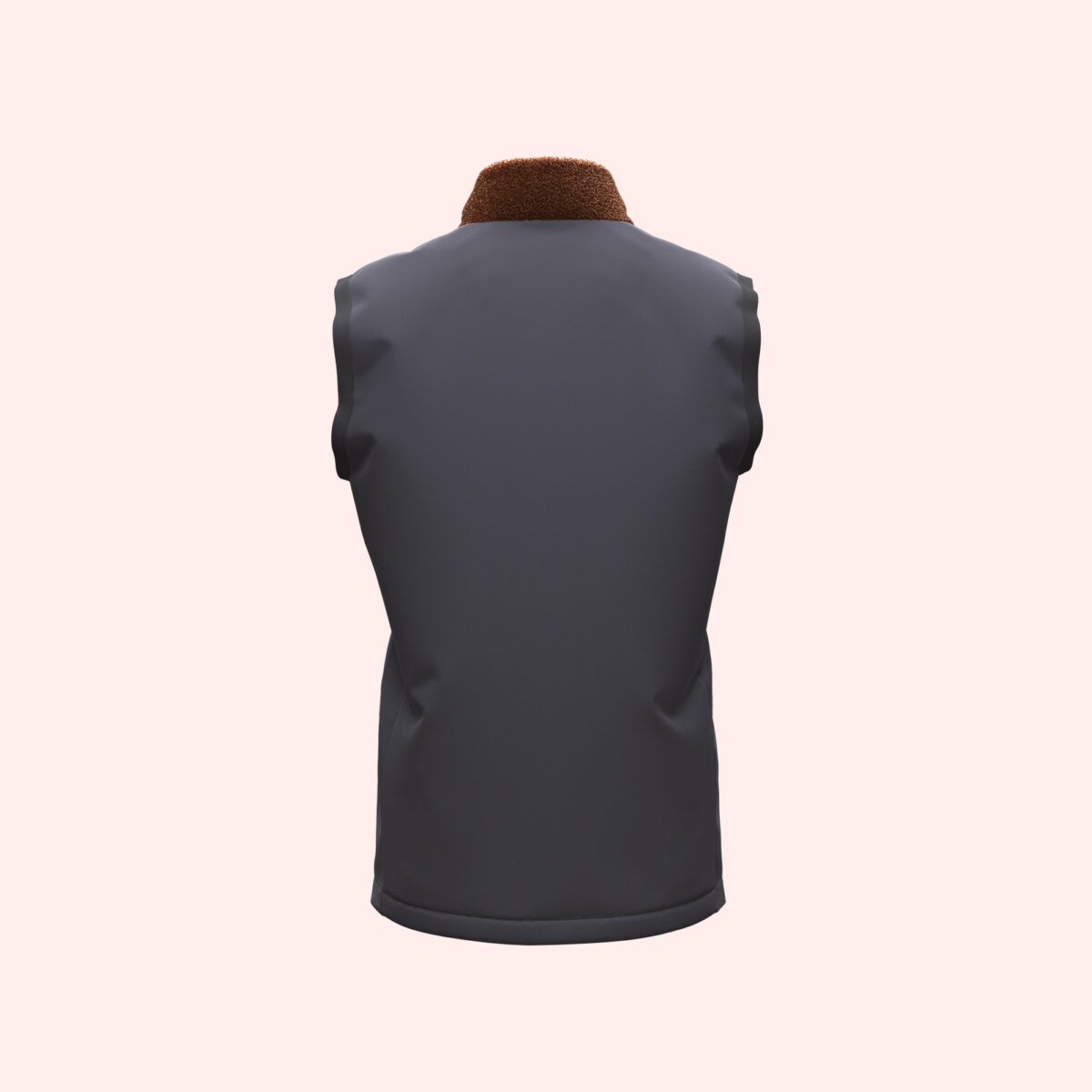 Men's Virtual Turtleneck Vest - Image 2