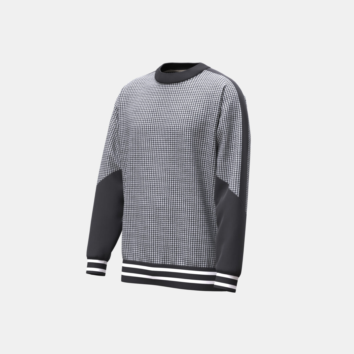 Men's Digital Houndstooth Sweatshirt - Image 3