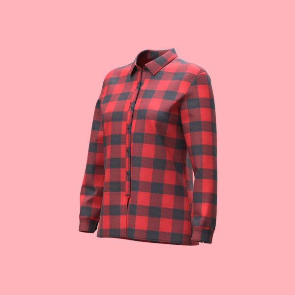 Women's Virtual Check Shirt - Image 3