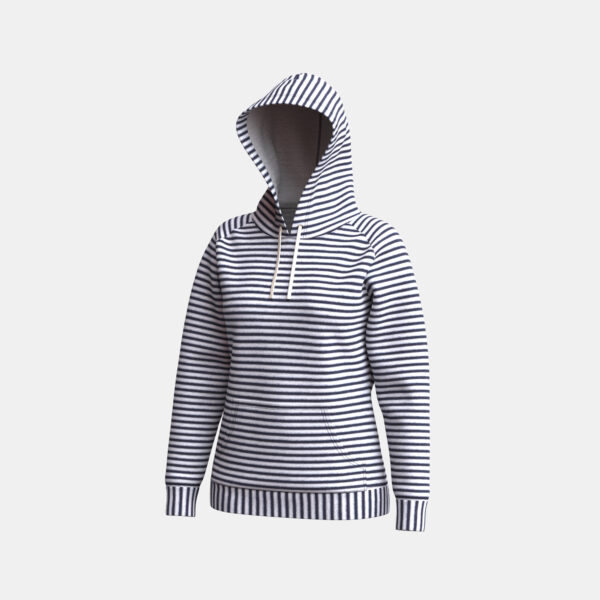 Women's Digital Stripe Hoodie - Image 2