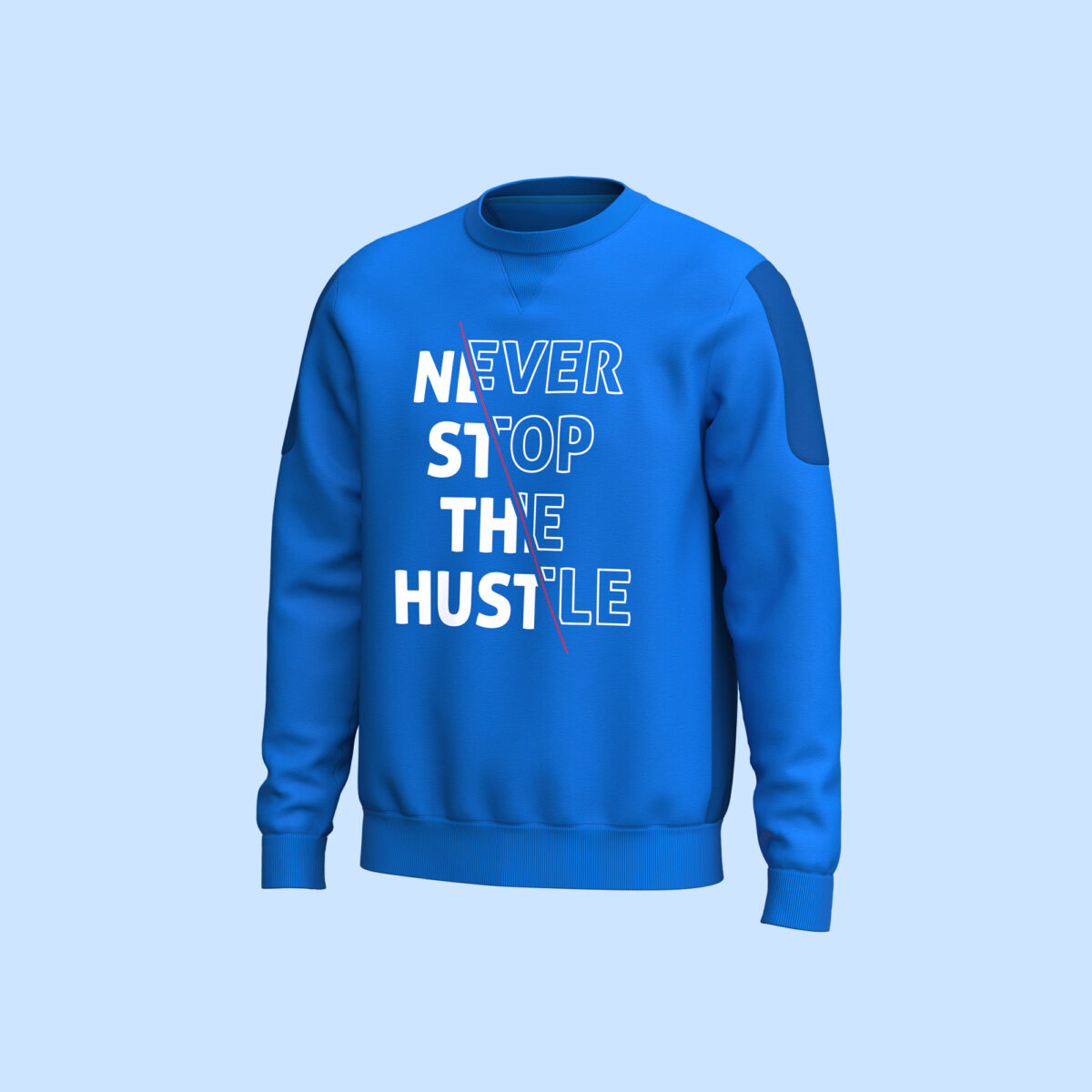 Men's chestprinted Sweatshirt - Image 2