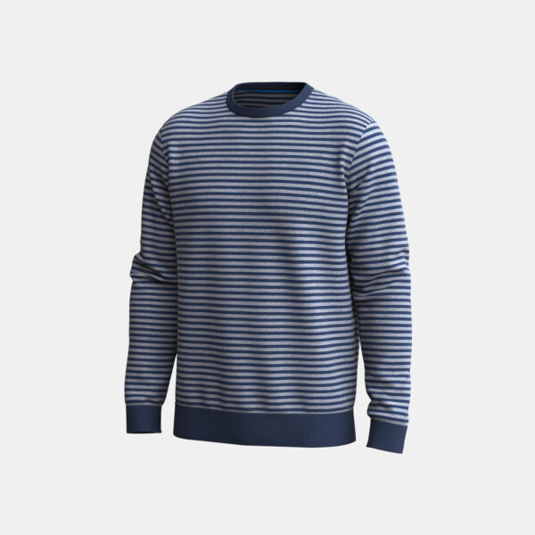 Men's Stripe Sweatshirt - Image 2