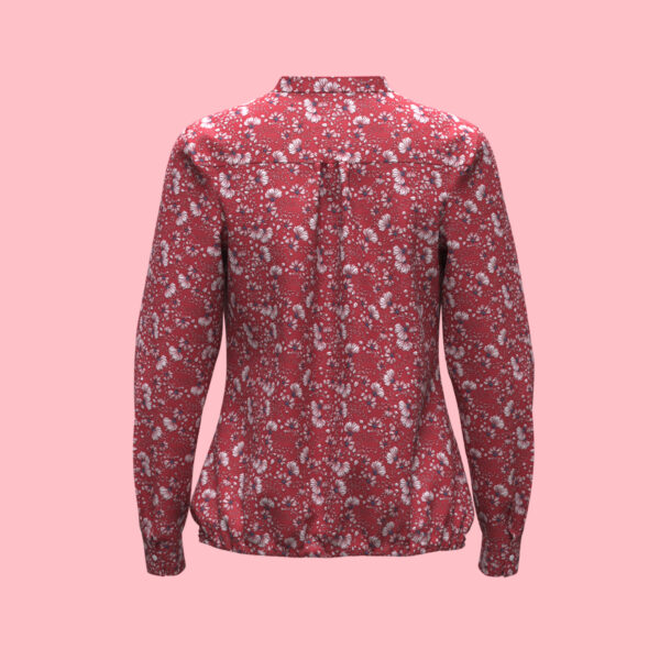 Women's V-Neck Fashionable Shirt - Image 2