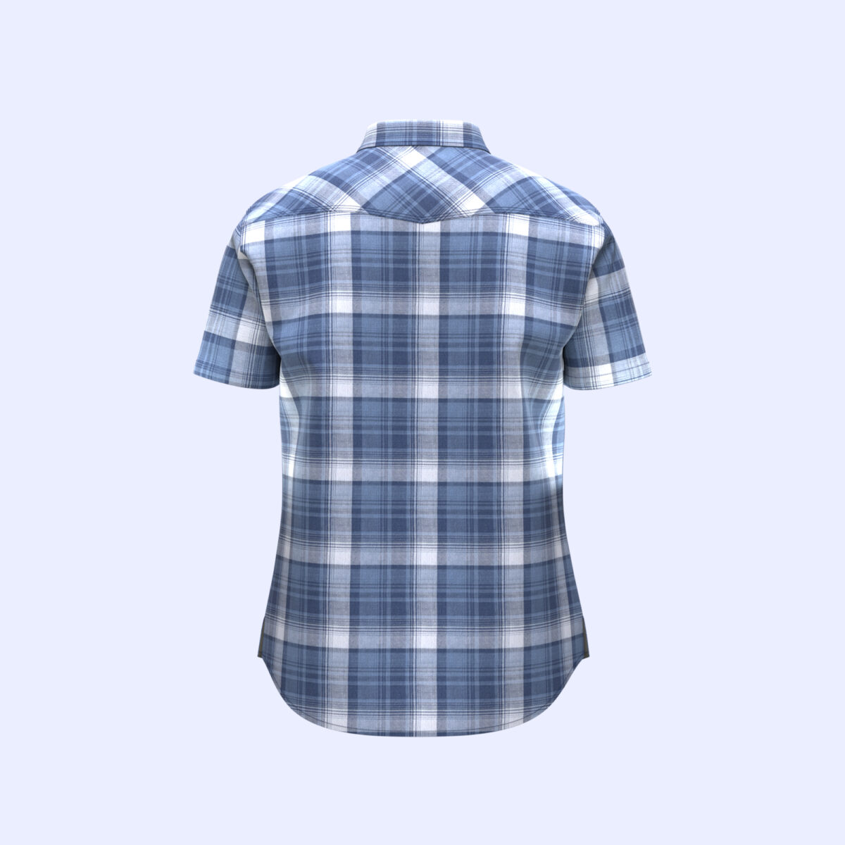 Men's Double Pocket Short Sleeve Shirt - Image 2