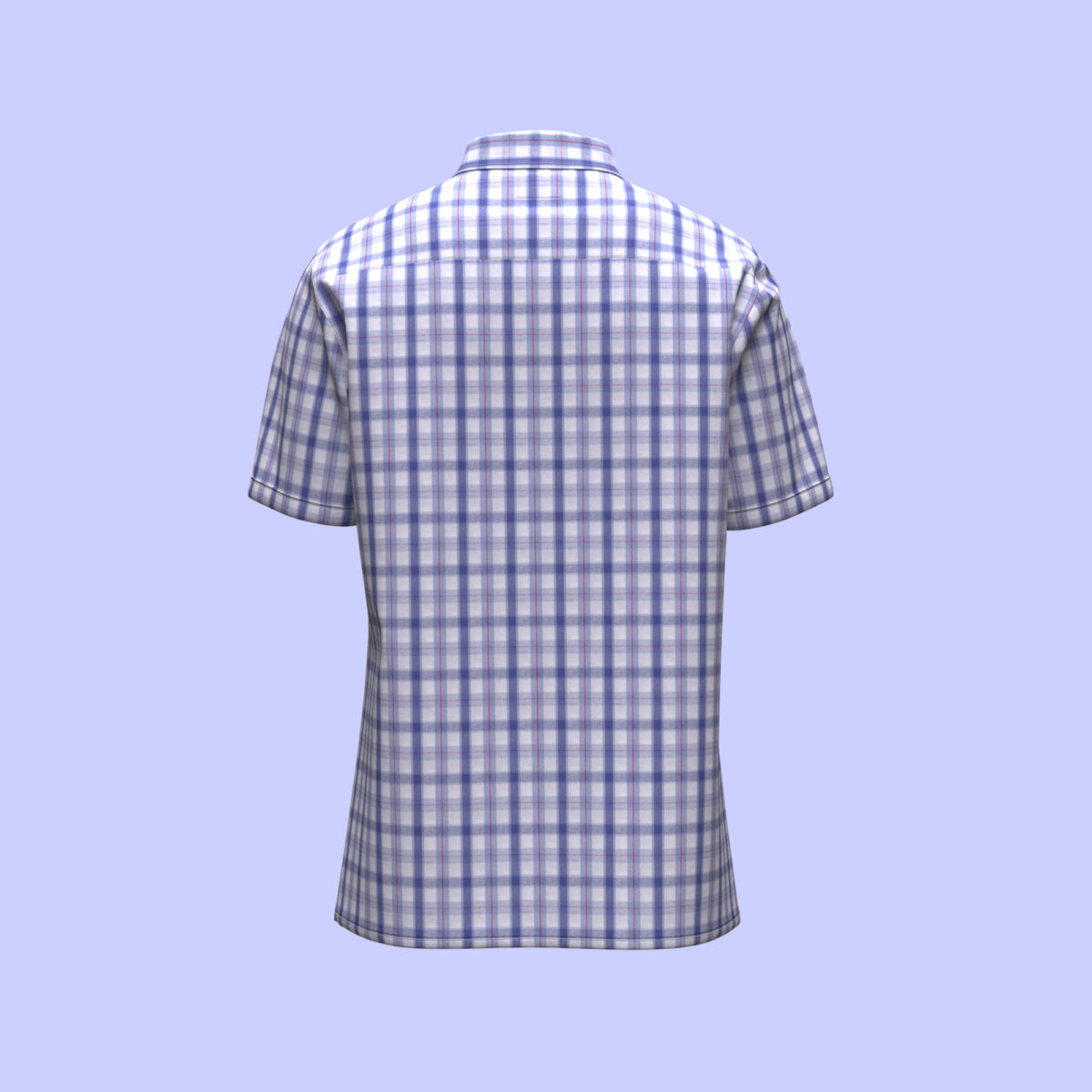 Men's Short Sleeve Basic Shirt - Image 2