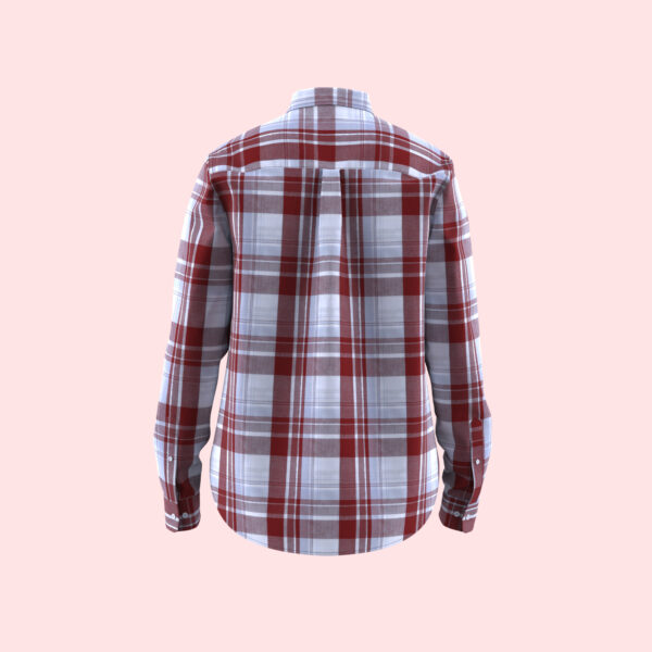 Men's Digital Check Shirt - Image 2