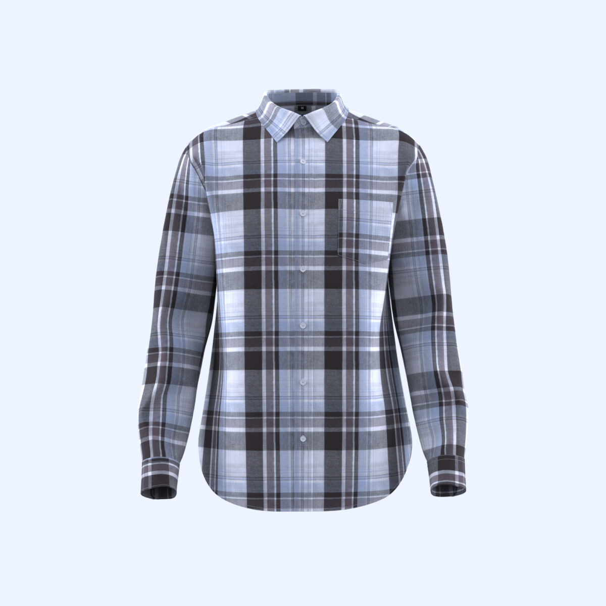 Men's Check Shirt - Image 4