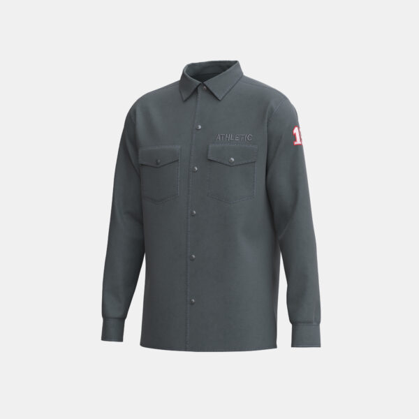 Men's Double Pocket Casual Shirt - Image 3