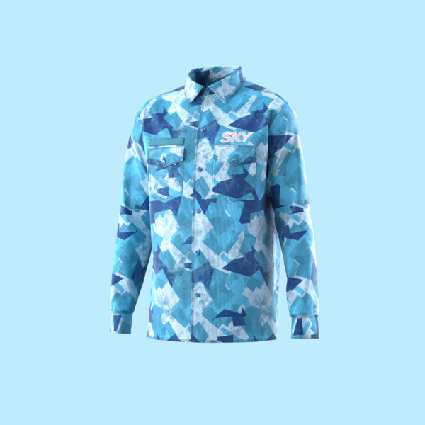 Men's Abstract Printed Shirt - Image 3