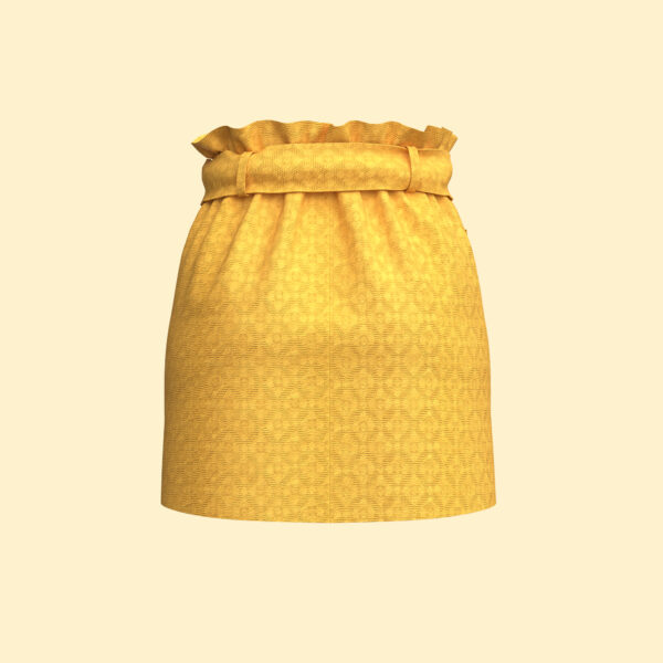 Women's 3D Skirt Bottom - Image 2