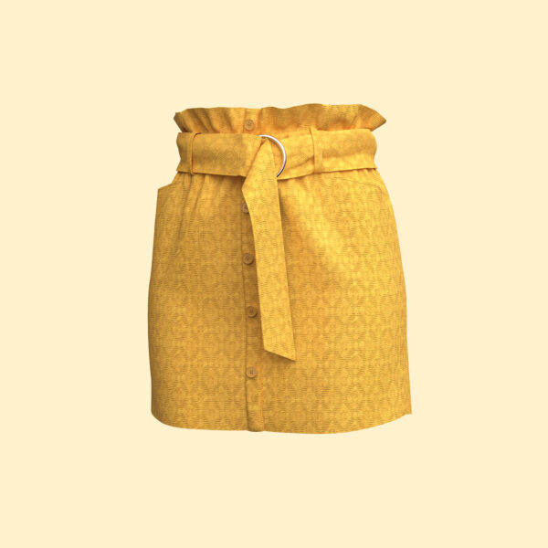 Women's 3D Skirt Bottom - Image 3