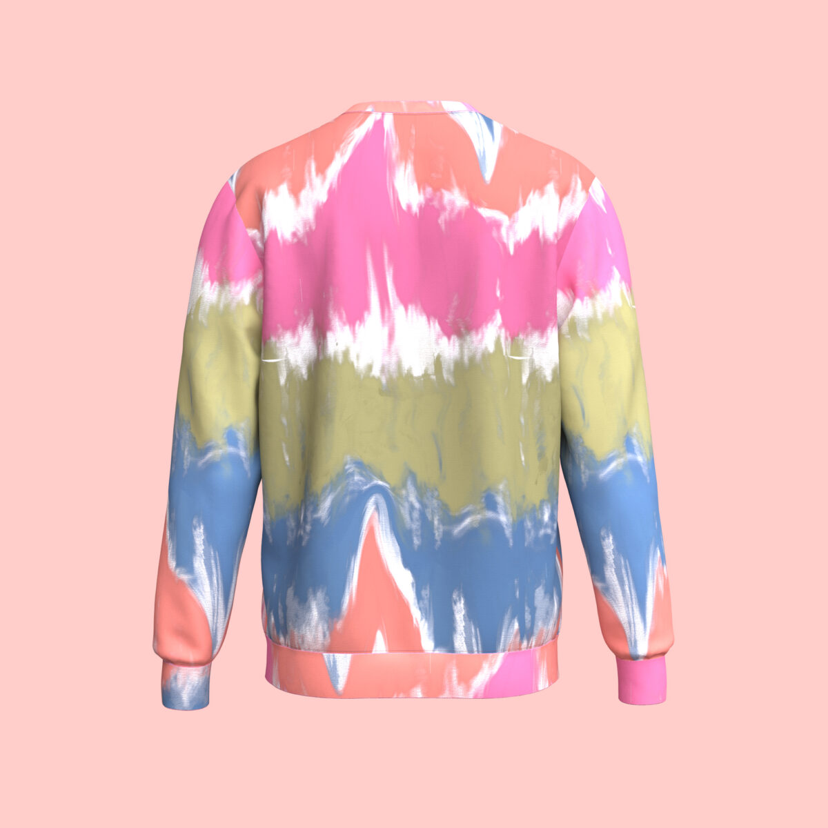 Men's Digital Tie Dye Sweatshirt - Image 2