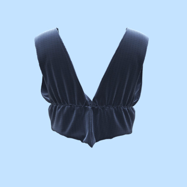 Digital Sleeveless Crop Top - Image 2