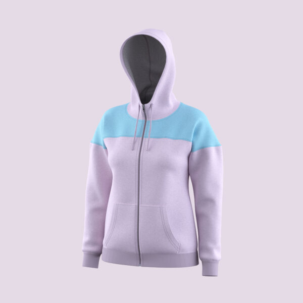 Frosty Breeze Colorblock Hoodie - Image 2