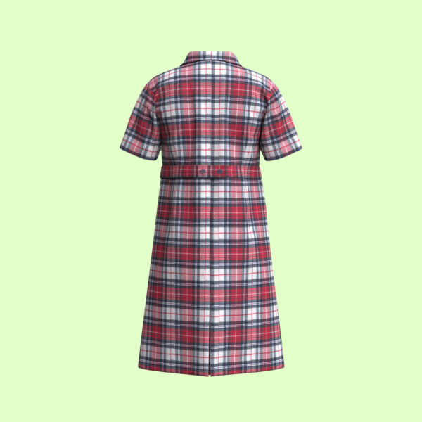 Kids Little Voyager Plaid Tunic - Image 3