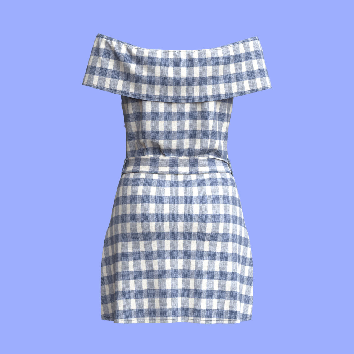 Women Linen Midi Dress - Image 3